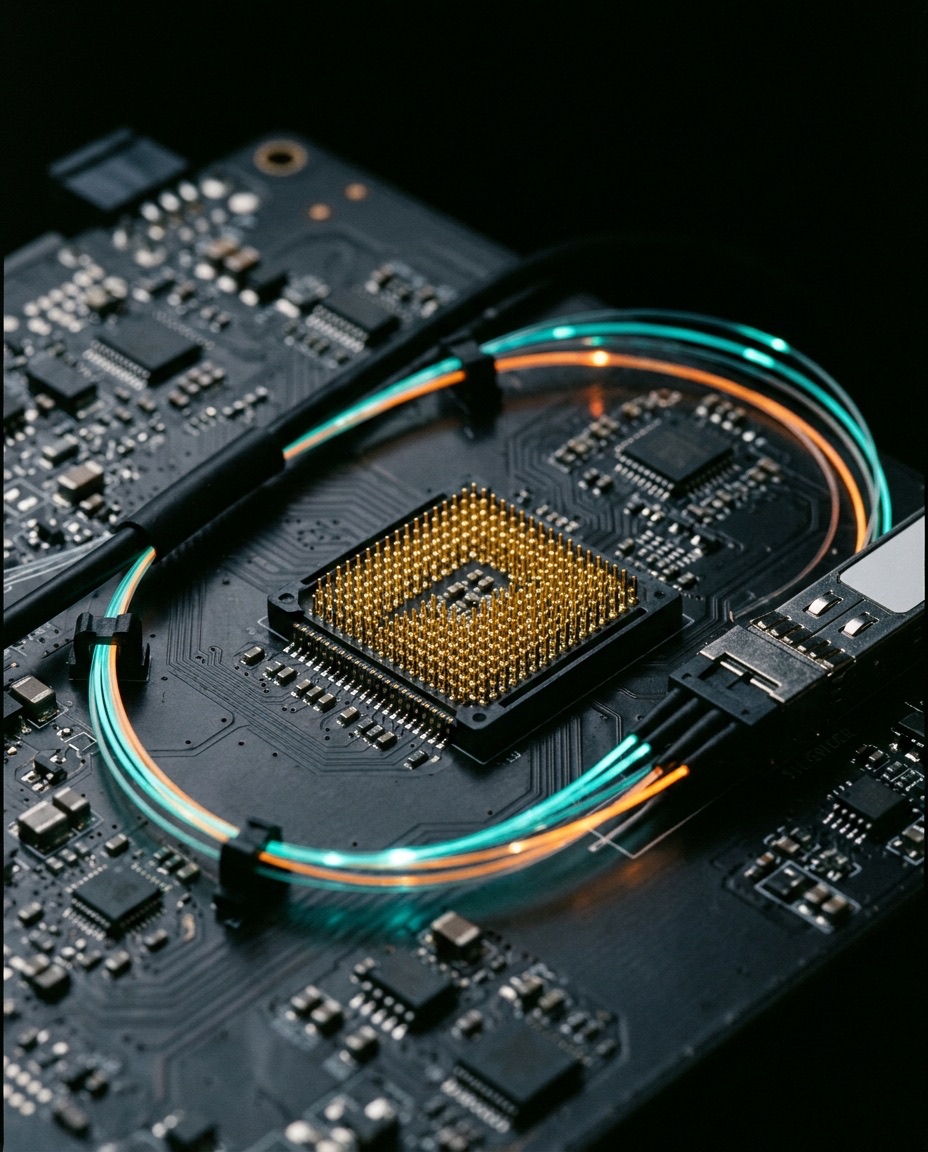 Circuit board macro — technical precision